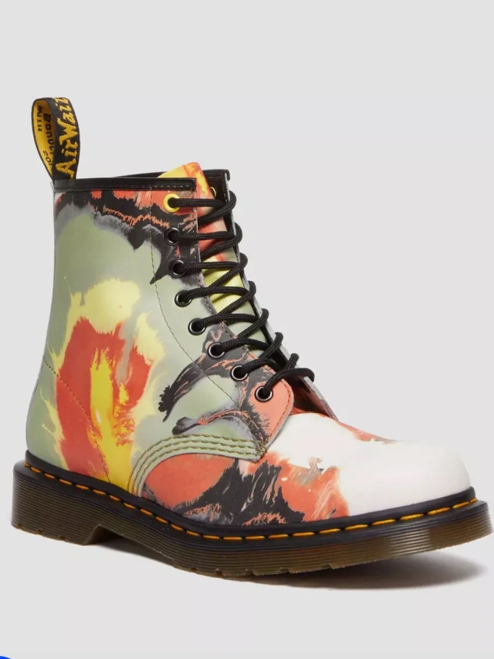 Dr. Martens 1460 Tate Volcanic Flare Leather Lace Up Men’s size 10 NEW!!!